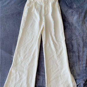 White Zara trousers